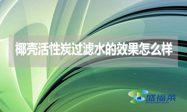 椰殼活性炭過(guò)濾水的效果怎么樣？